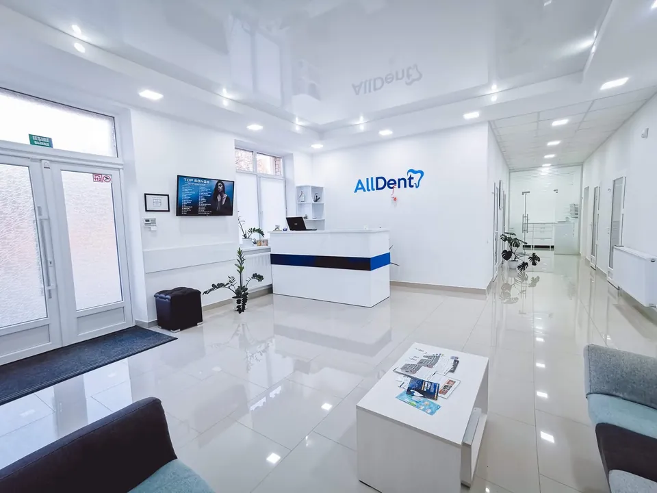 AllDent dental clinic reception